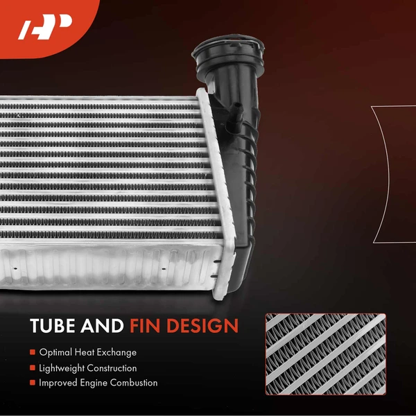 Front Intercooler Charge Air Cooler for Volkswagen Passat 01-05 L4 1.8L Turbo