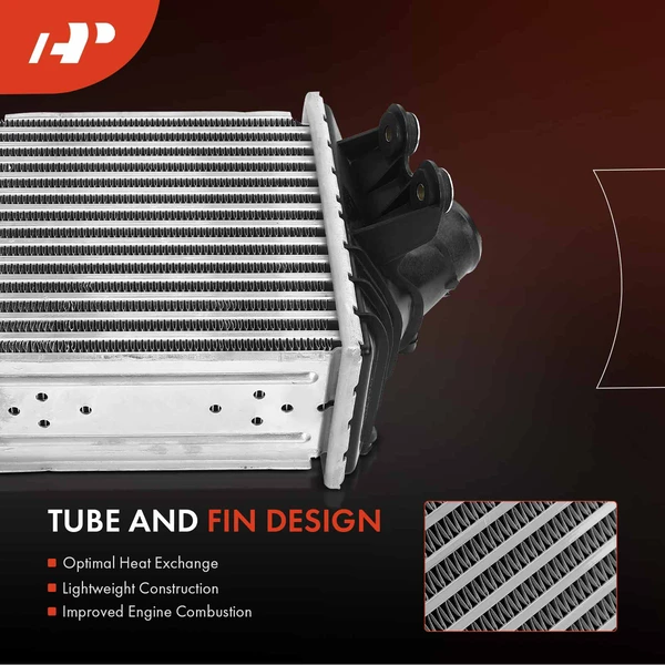 Front Intercooler Charge Air Cooler for VW Beetle 1998-2005 L4 1.8L L4 1.9L