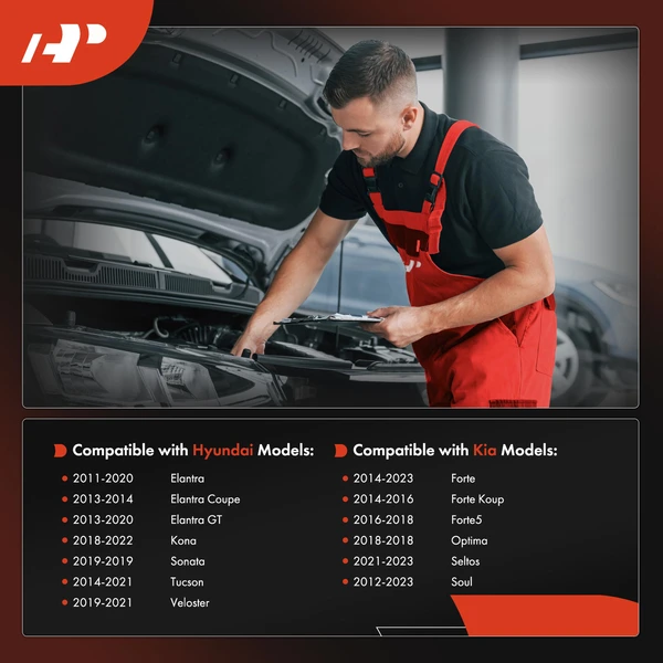 Knock Detonation Sensor for Hyundai Elantra 11-20 Sonata Kia Soul 12-23 Optima