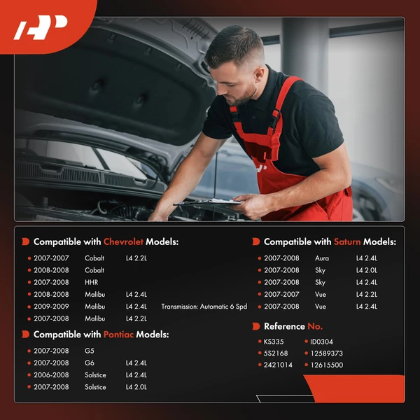 Knock Detonation Sensor for Chevrolet Malibu 2007-2009 HHR Cobalt Pontiac Saturn