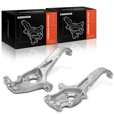 2 Pcs Front Steering Knuckle