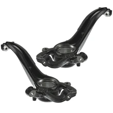 2 Pcs Front Steering Knuckle for 2011-2017 Volkswagen Touareg