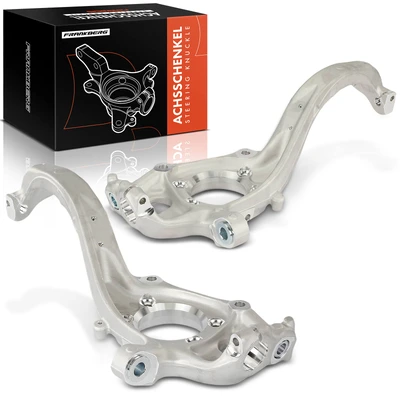 2 Pcs Front Steering Knuckles