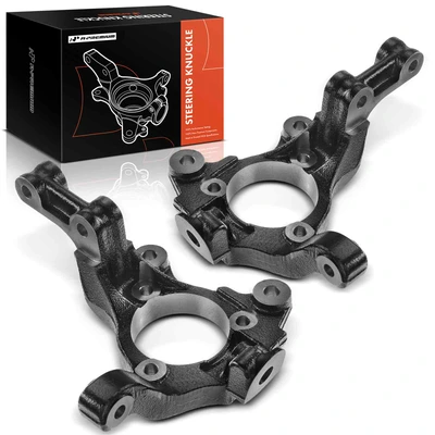 2 Pcs Front Steering Knuckle