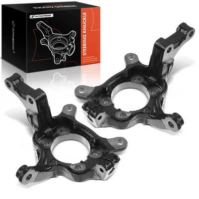 2 Pcs Front Steering Knuckle