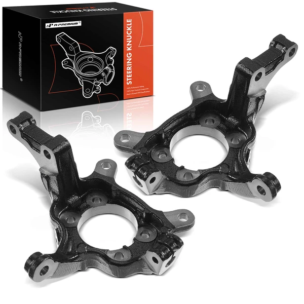 2 Pcs Front Steering Knuckle for 2007-2012 Nissan Sentra