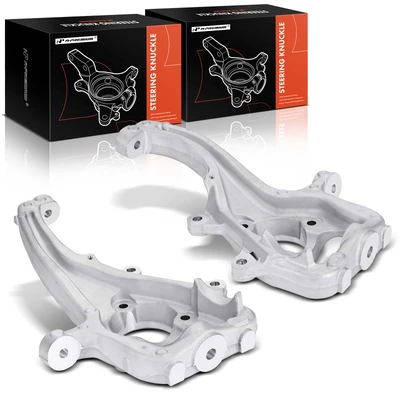2 Pcs Front Steering Knuckle for 2003-2010 Dodge Ram 1500