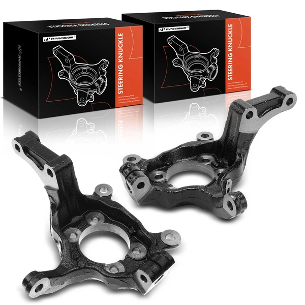 2 Pcs Front Steering Knuckle for 2008-2015 Nissan Rogue