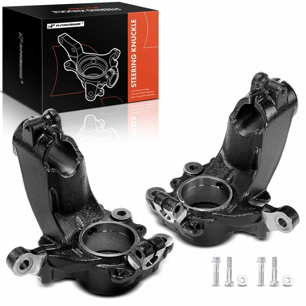 2 Pcs Front Steering Knuckles for 2014-2018 Ford Transit Connect