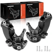 2 Pcs Front Steering Knuckles for 2014-2018 Ford Transit Connect