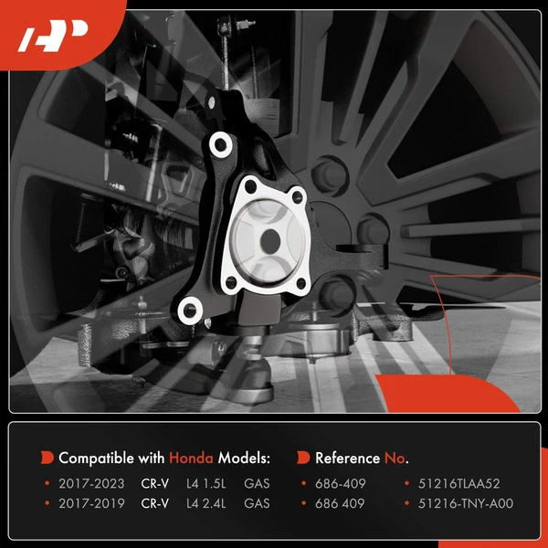 A-Premium APKS0847 Steering Knuckle Front Left Driver Side