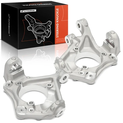 2 Pcs Front Steering Knuckles