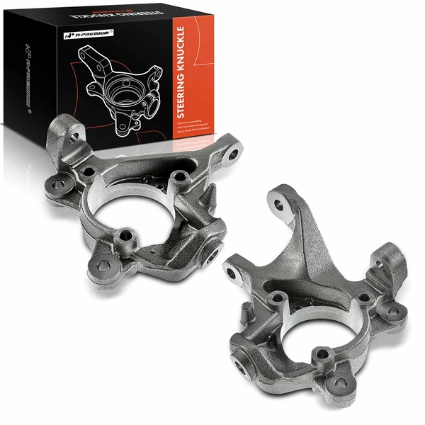 2 Pcs Front Steering Knuckle for 1999-2004 Jeep Grand Cherokee