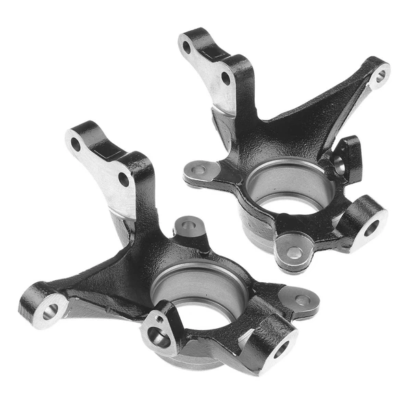 2 Pcs Front Steering Knuckle for 2001-2006 Hyundai Elantra