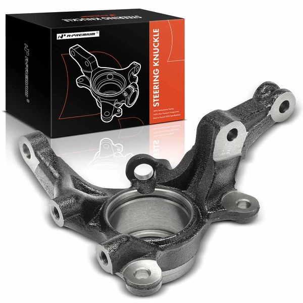 Front Driver Steering Knuckle for 2006-2011 Hyundai Accent