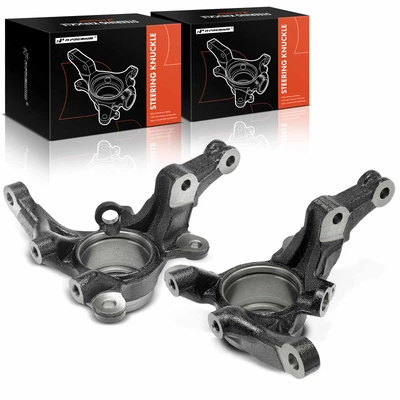 2 Pcs Front Steering Knuckle