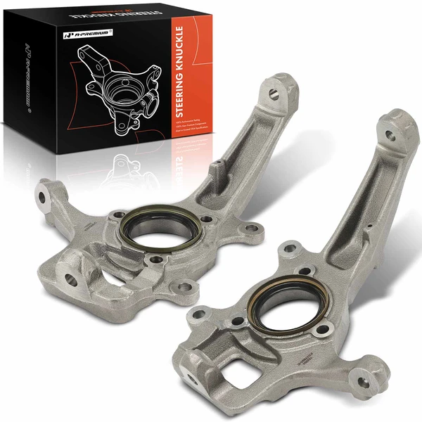 2 Pcs Front Steering Knuckle for 1998-2002 Lincoln Navigator