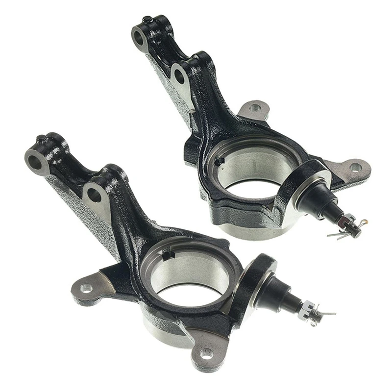 2 Pcs Front Steering Knuckle for Honda CR-V 2002-2006 L4 2.4L