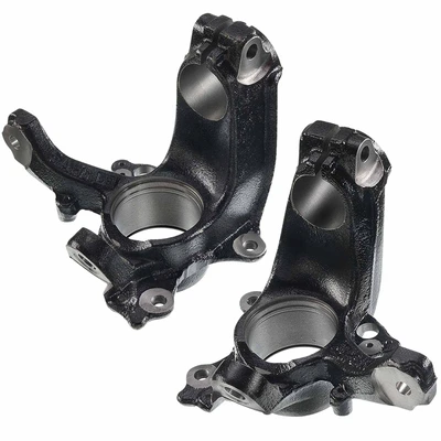 2 Pcs Front Steering Knuckle