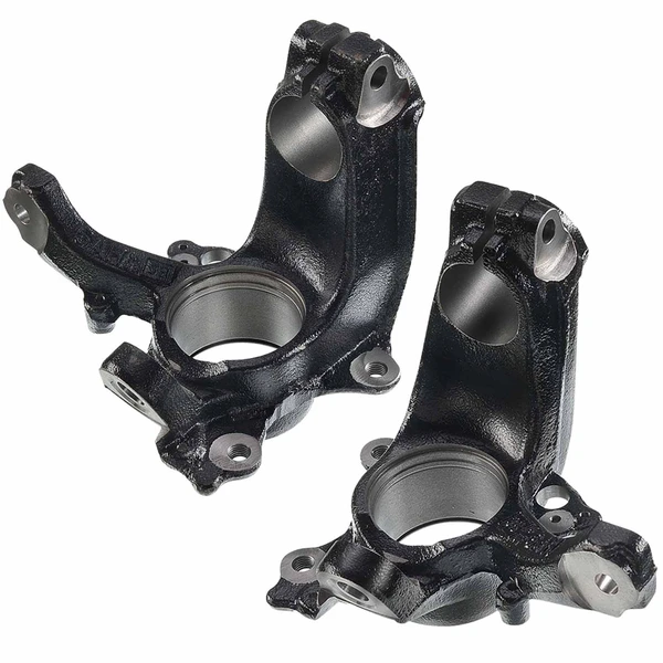 2 Pcs Front Steering Knuckle for 1999-2005 Volkswagen Jetta