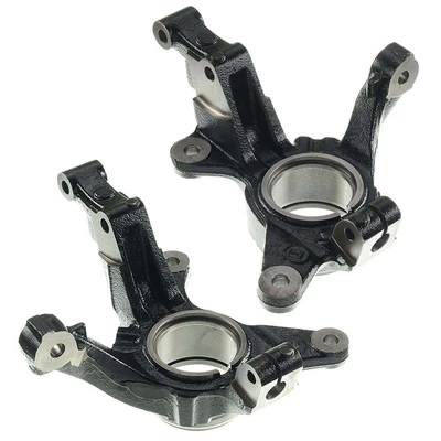 2 Pcs Front Steering Knuckle
