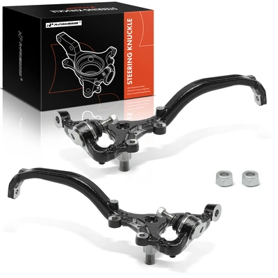 2 Pcs Front Steering Knuckle