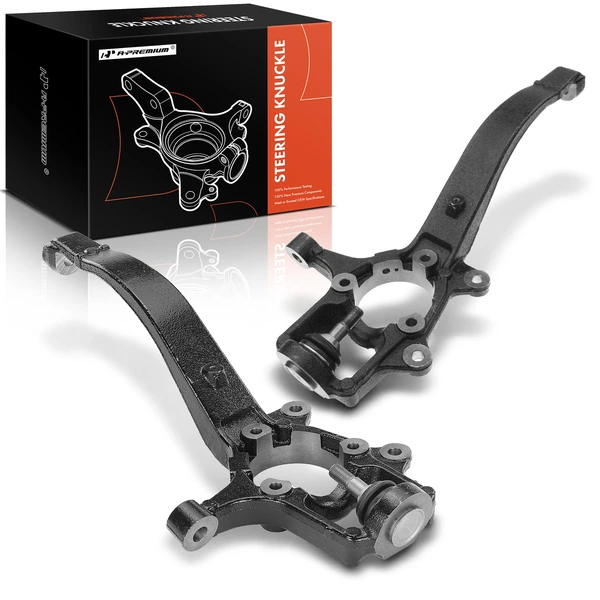 2 Pcs Front Steering Knuckle for Jeep Grand Cherokee Durango