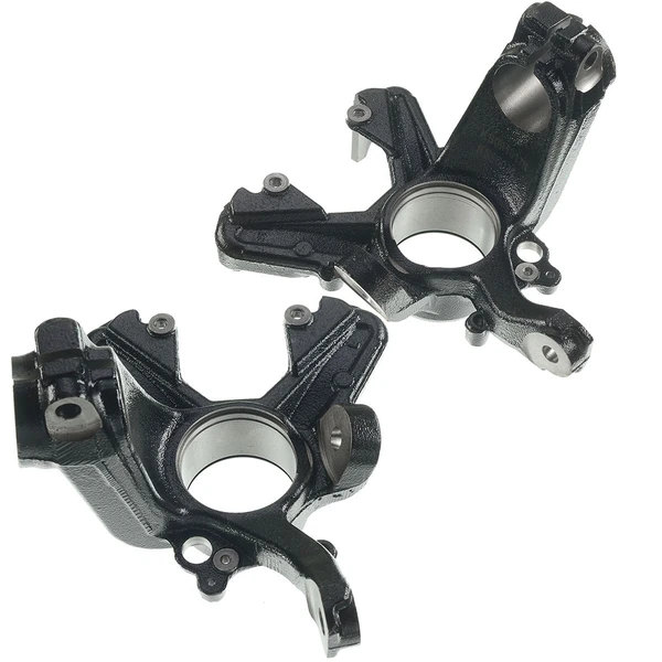 2 Pcs Front Steering Knuckle for Volkswagen Beetle 1999-2010 Golf 2000-2006 Jetta