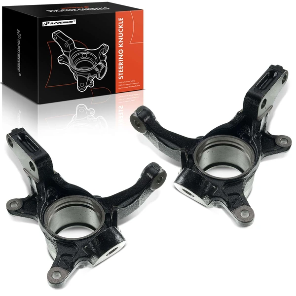 2 Pcs Front Steering Knuckle for Toyota Avalon Camry Solara Sienna