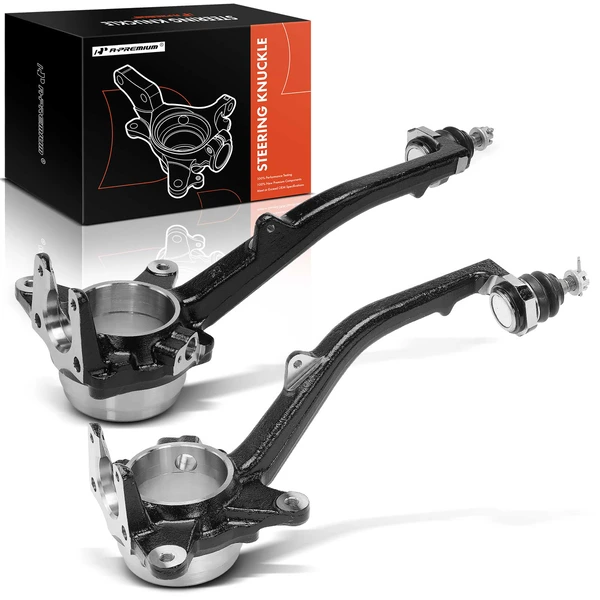 2 Pcs Front Steering Knuckle for Toyota Tundra 2000-2003 Sequoia