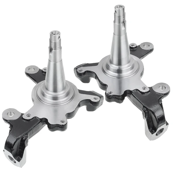 2 Pcs Front Steering Knuckle for Toyota Tacoma 1995-2002 RWD without ABS