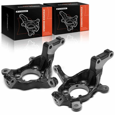 2 Pcs Front Steering Knuckle
