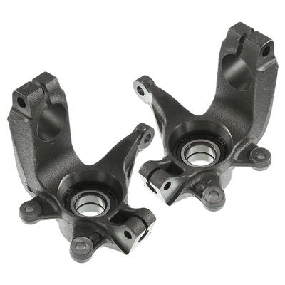 2 Pcs Front Steering Knuckle