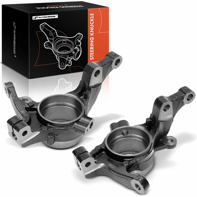 2 Pcs Front Steering Knuckle