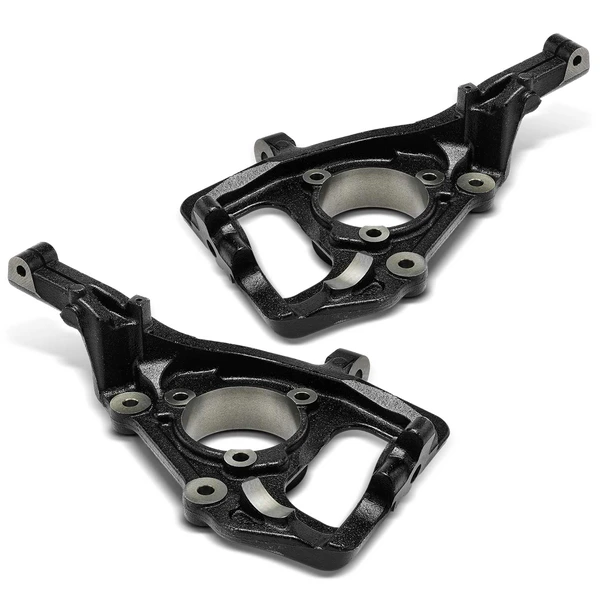 2 Pcs Front Steering Knuckle for 2003-2011 Ford Ranger