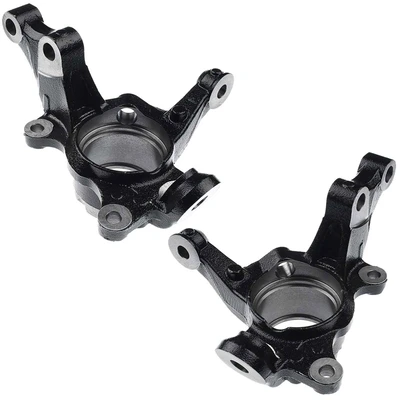 2 Pcs Front Steering Knuckle