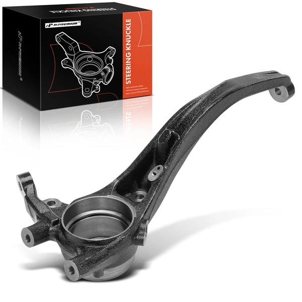 Front Driver Steering Knuckle for Hyundai Sonata 2008-2010 L4 2.4L V6 3.3L