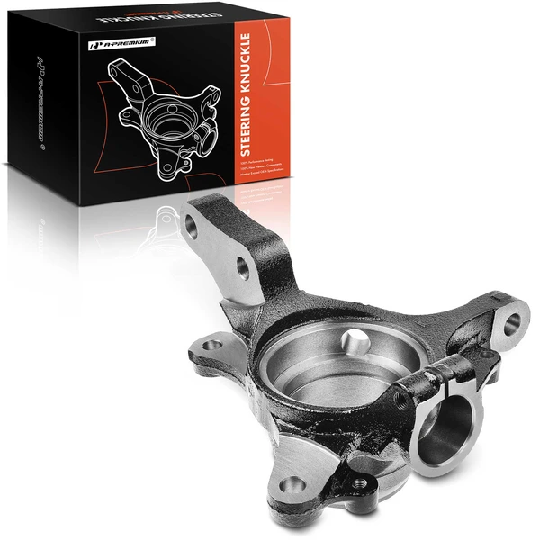 Front Driver Steering Knuckle for Subaru Forester Impreza Legacy Outback