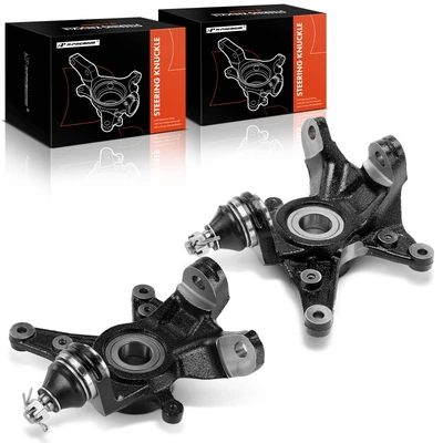 2 Pcs Front Steering Knuckle