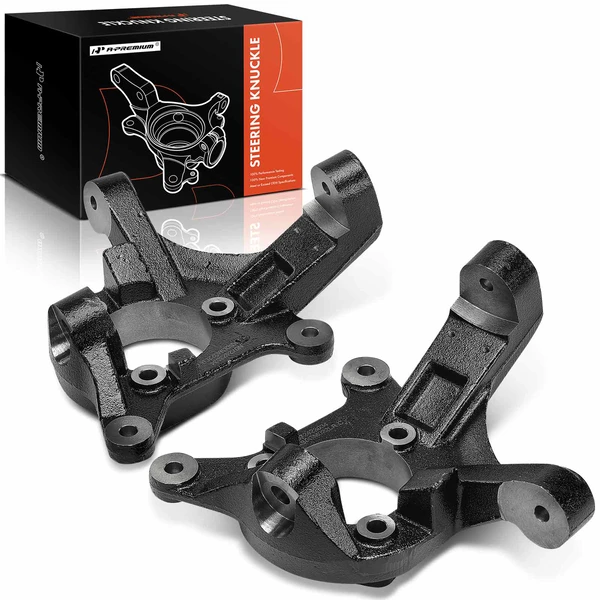 2 Pcs Lift Spindles Front Steering Knuckle for 2000-2006 GMC Yukon XL 1500