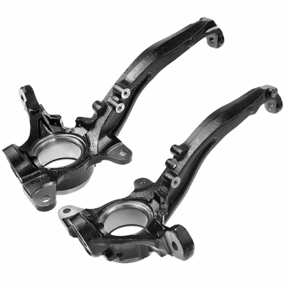 2 Pcs Front Steering Knuckle