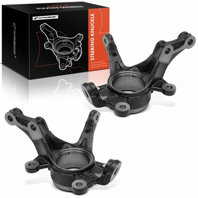 2 Pcs Front Steering Knuckle