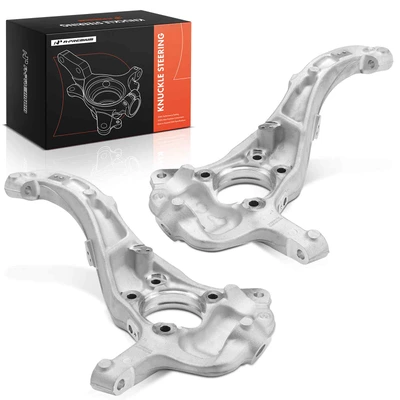 2 Pcs Front Steering Knuckle
