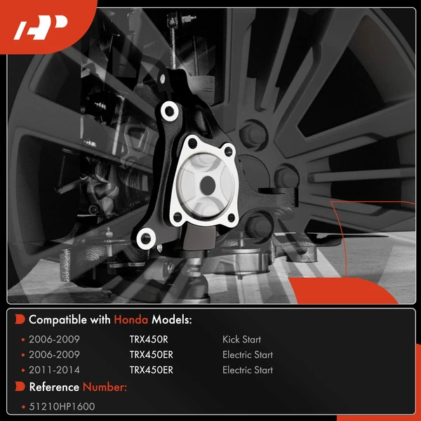 Front Passenger Steering Knuckle for Honda TRX450R 2006-2009 TRX450ER