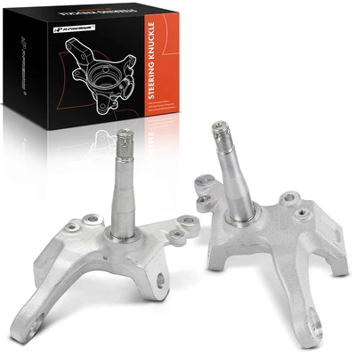 2 Pcs Front Steering Knuckle