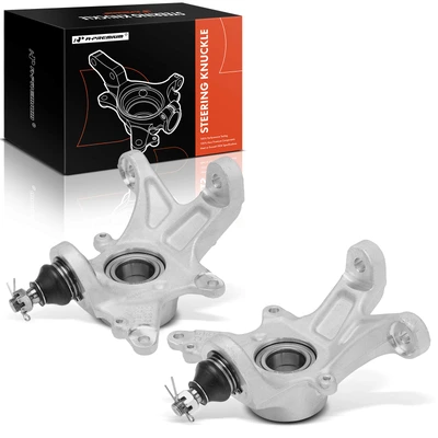 2 Pcs Front Steering Knuckle