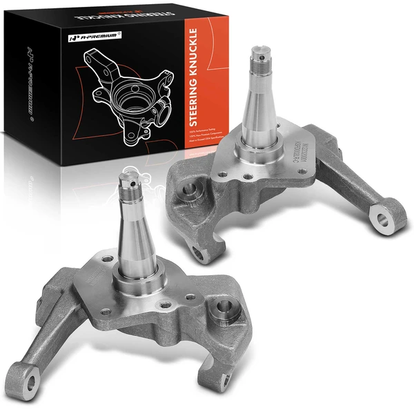 2 Pcs 2 Inch Front Stock Drop Spindles for 1974-1978 Ford Mustang II