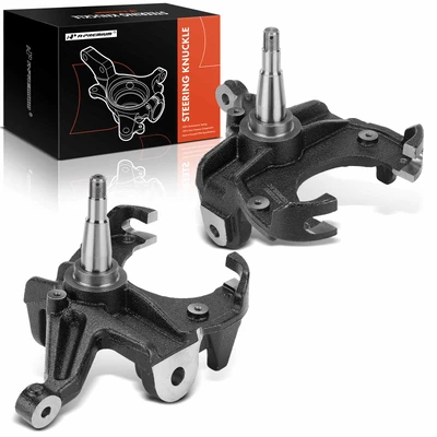 2 Pcs 2.5 Inch Front Drop Spindles Lower Suspension