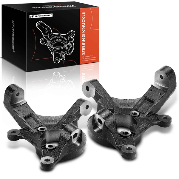 2 Pcs 3 Inch Front Lift Spindles for 2007-2015 Chevrolet Silverado 1500