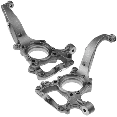 2 Pcs Front Steering Knuckle